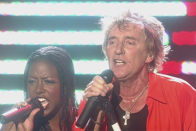 Rod Stewart Amy Belle Royal Albert Hall