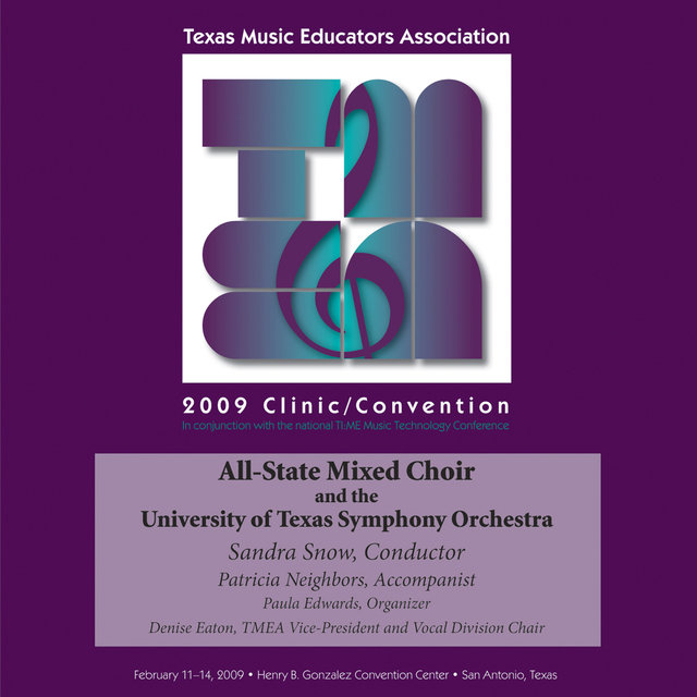 2014 Texas Music Educators Association Tmea All State Mixed