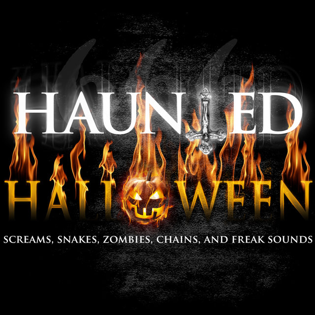 haunted halloween screams snakes zombies chains and freak sounds